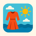 icon_fashion_sun_flat_design icon preview
