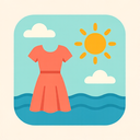 icon_fashion_sun_flat_pastel icon preview