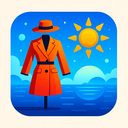 icon_fashion_sun_futuristic icon preview
