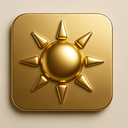 icon_fashion_sun_metallic icon preview