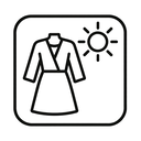 icon_fashion_sun_minimal_outline icon preview