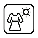 icon_fashion_sun_monochrome icon preview