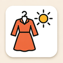 icon_fashion_sun_simplified icon preview