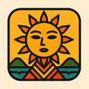 icon_fashion_sun_tribal icon preview