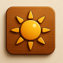 icon_fashion_sun_wooden icon preview