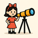 icon_fashion_telescope_cartoon icon preview