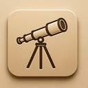 icon_fashion_telescope_embossed icon preview