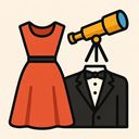 icon_fashion_telescope_formal icon preview