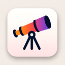 icon_fashion_telescope_gradient icon preview