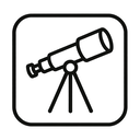icon_fashion_telescope_line_art icon preview