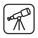 icon_fashion_telescope_minimal_outline icon preview