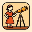 icon_fashion_telescope_retro icon preview