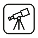 icon_fashion_telescope_simplified icon preview