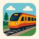 icon_fashion_train_flat_design icon preview