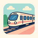 icon_fashion_train_flat_pastel icon preview