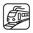 icon_fashion_train_minimal_outline icon preview