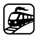 icon_fashion_train_monochrome icon preview