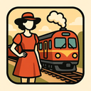 icon_fashion_train_retro icon preview