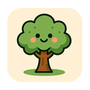 icon_fashion_tree_cartoon icon preview