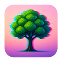 icon_fashion_tree_digital_glitch icon preview