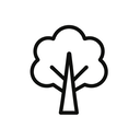 icon_fashion_tree_line_art icon preview