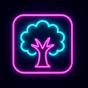 icon_fashion_tree_neon icon preview