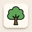 icon_fashion_tree_simplified icon preview