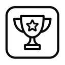icon_fashion_trophy_monochrome icon preview