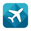 icon_finance_airplane_geometric icon preview