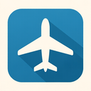 icon_finance_airplane_symmetrical icon preview