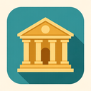 icon_finance_bank_flat_design icon preview