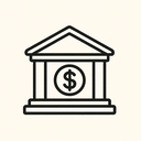 icon_finance_bank_line_art icon preview