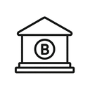icon_finance_bank_minimal_outline icon preview