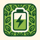 icon_finance_battery_organic_pattern icon preview