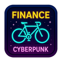 icon_finance_bicycle_cyberpunk icon preview
