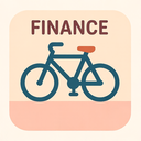 icon_finance_bicycle_flat_pastel icon preview