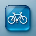 icon_finance_bicycle_glassy icon preview