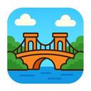 icon_finance_bridge_cartoon icon preview