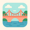 icon_finance_bridge_flat_pastel icon preview