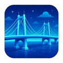 icon_finance_bridge_futuristic icon preview