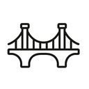 icon_finance_bridge_line_art icon preview