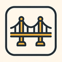 icon_finance_bridge_thin icon preview