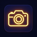 icon_finance_camera_glow_effect icon preview