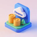 icon_finance_cloud_3d_isometric icon preview