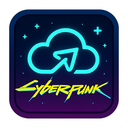 icon_finance_cloud_cyberpunk icon preview