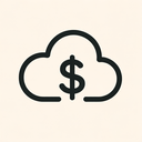 icon_finance_cloud_minimalist icon preview