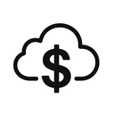 icon_finance_cloud_monochrome icon preview