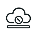 icon_finance_cloud_thin icon preview