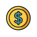 icon_finance_coin_asymmetrical icon preview