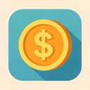 icon_finance_coin_flat_pastel icon preview
